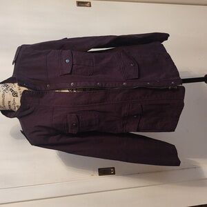 Very Cute Kenzie Navy Blue Utility Jacket Size L